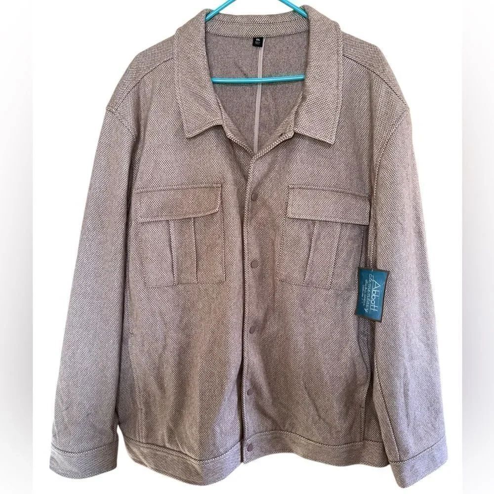 NWT Abbott Elementary Snap Front Trucker Jacket Sz XXL
